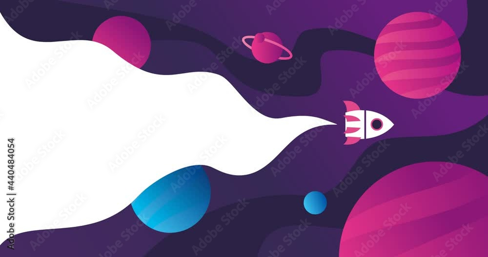 outer space rocket planet background animation outer space rocket planet background animation
