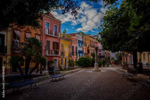 Old town in Sardinia