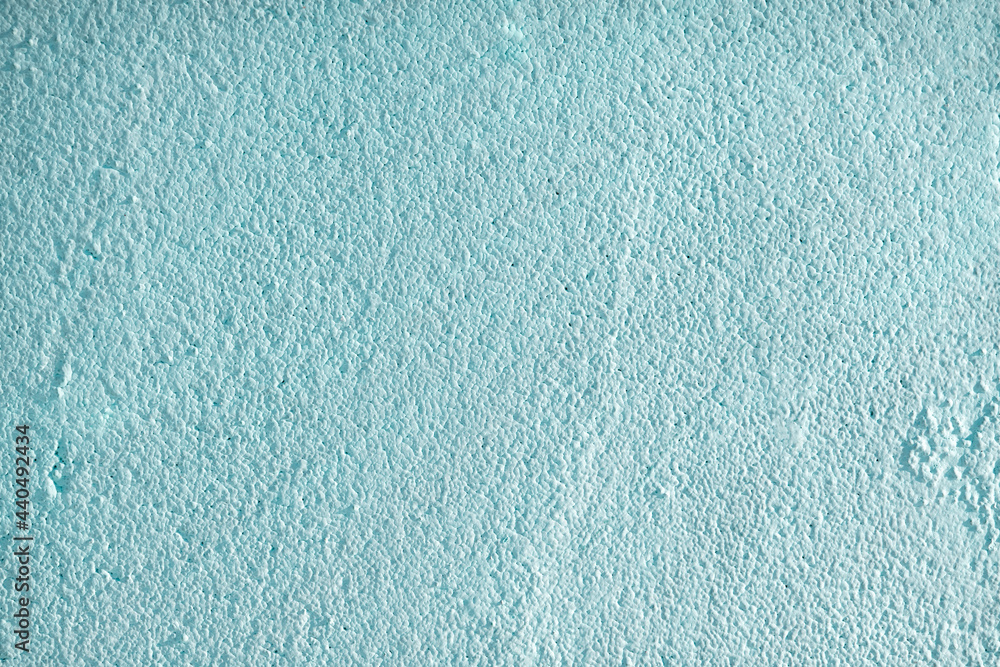 Turquoise plaster surface texture