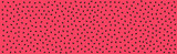 Abstract red - pink watermelon background with seeds - Vector
