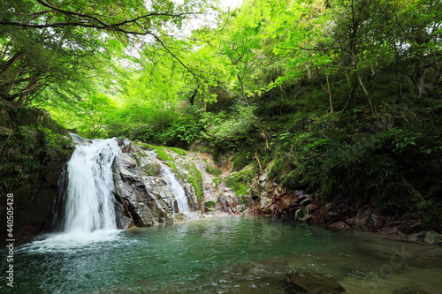 【茨城県】花貫渓谷と乙女滝の風景