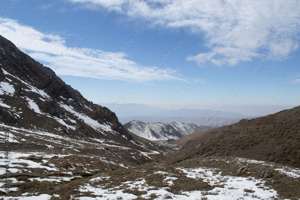 Montaña, precordillera de Mendoza
