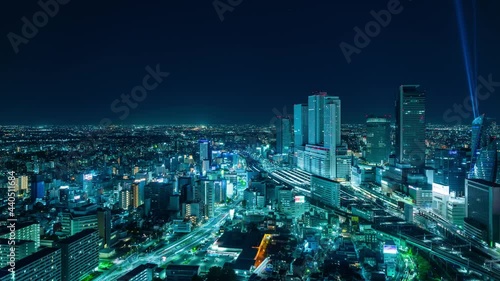 Wallpaper Mural 都市夜景　タイムラプス Torontodigital.ca