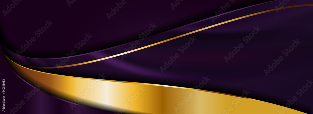 custom made wallpaper toronto digitalLuxury Abstract Purple Background Design Combined with Golden Element.