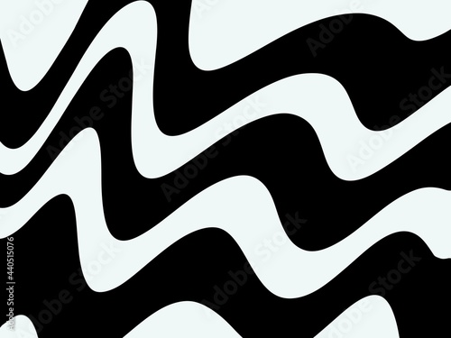 beautiful abstract paint and zebra pattern in black and white photo