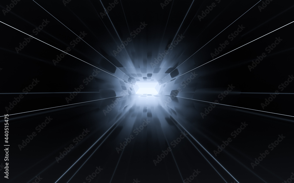 Dark tunnel background, 3d rendering. Dark tunnel background, 3d rendering.