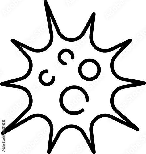 pathogen doodle icon