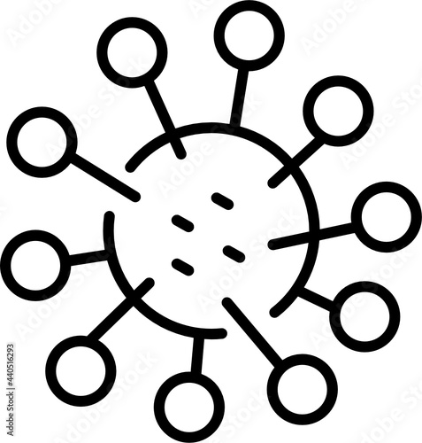 pathogen doodle icon