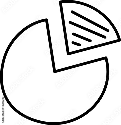 market share doodle icon
