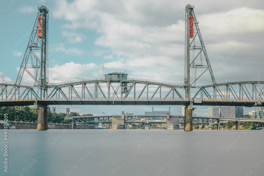 bridge over the river