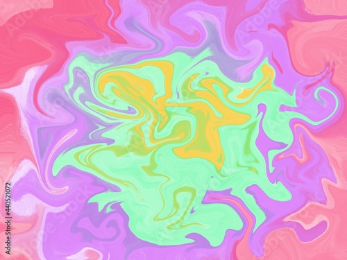 beautiful and colorful abstract paint
