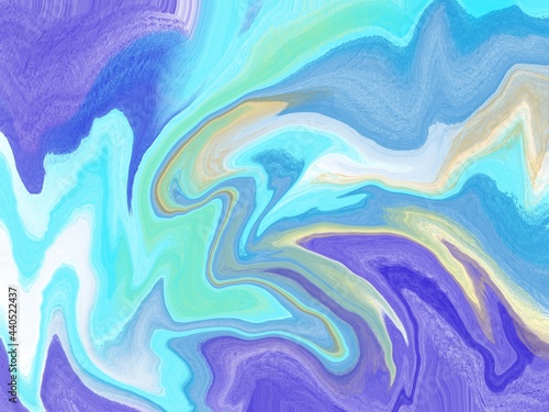 beautiful and colorful abstract paint photo