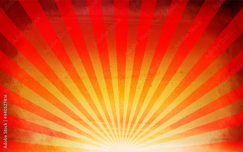 Retro groovy sunburst background pattern in 60s hippy style grunge textured vintage color palette of blue orange red beige and brown in spiral or swirled radial striped starburst retro groovy sunburst Retro groovy sunburst background pattern in 60s hippy style grunge textured vintage color palette of blue orange red beige and brown in spiral or swirled radial striped starburst retro groovy sunburst