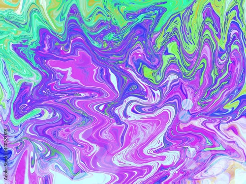 beautiful and colorful abstract paint