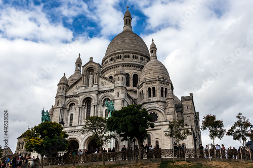 Basilica of the Sacré-Cœur, Montmartre, Paris France © Devendra