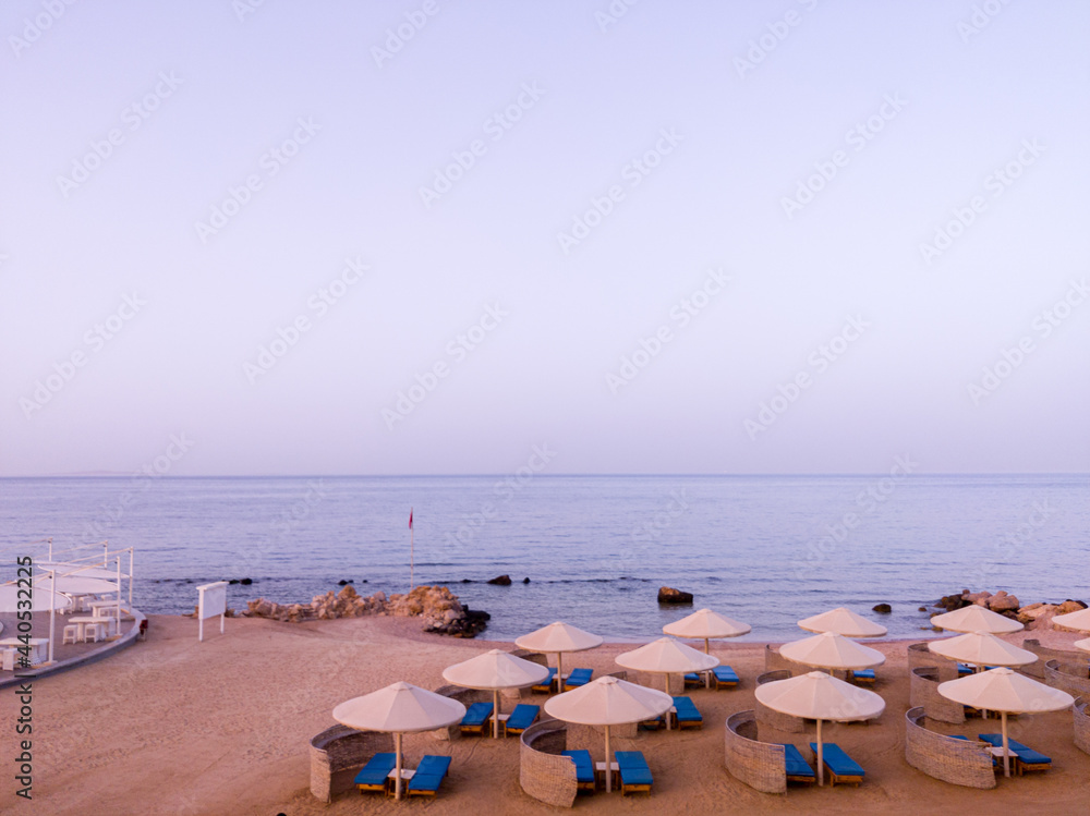 Obraz premium Beach near Albatros Citadel, Hurghada