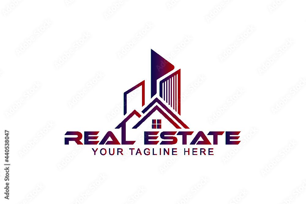Real estate new logo design Real estate new logo design