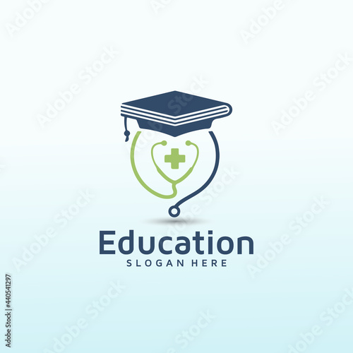 Logo of healthy lifestyle education template