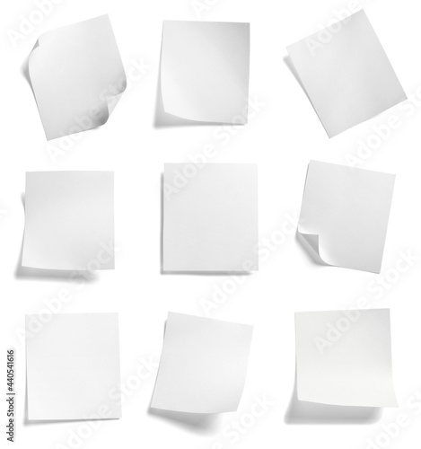 Wallpaper Mural paper message note reminder blank background office business white empty page label tag Torontodigital.ca