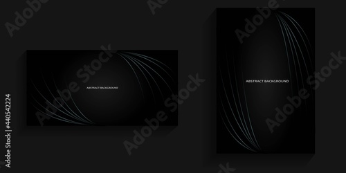 Dark background with abstract lines on the top right and bottom left