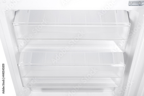 Wallpaper Mural Refrigerator Isolated on White Background. Modern Kitchen and Domestic Major Appliances Torontodigital.ca