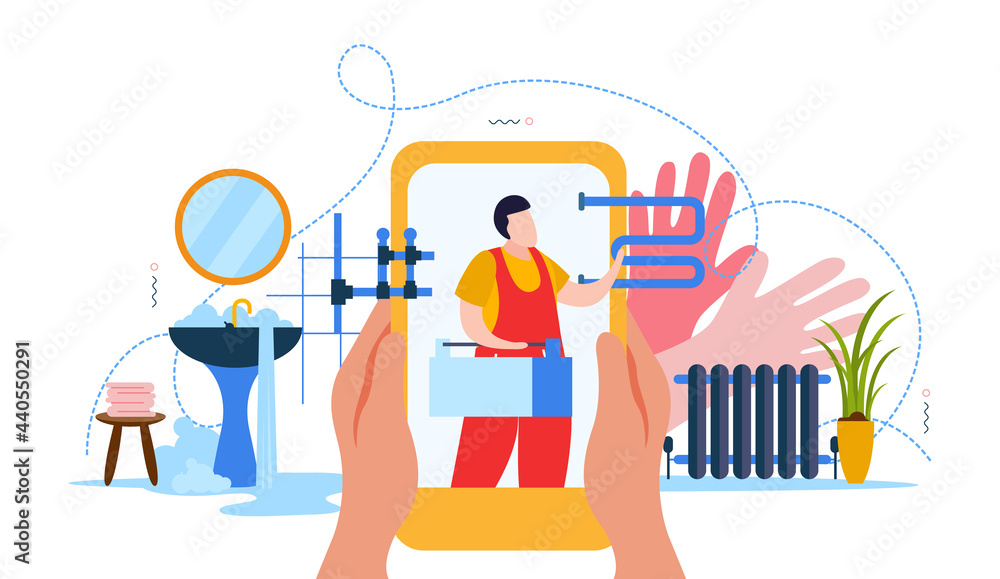 Plumber Flat Composition Plumber Flat Composition