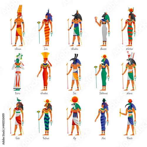 Egypt Ancient Gods Set photo