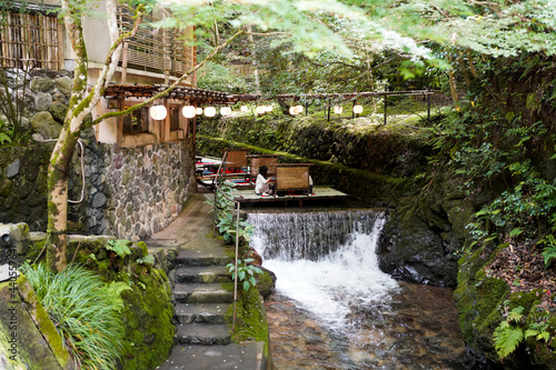 Kurama-yama in Kyoto. photo