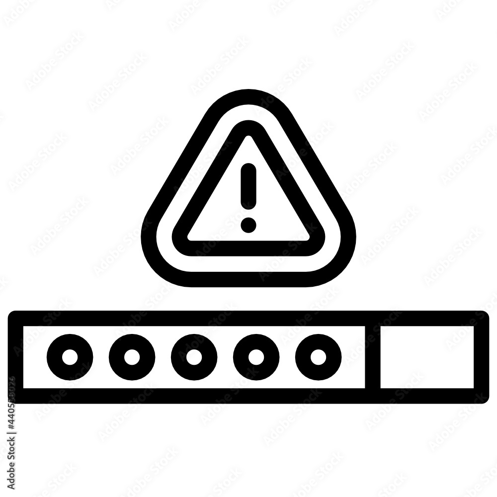 Password outline style icon Password outline style icon