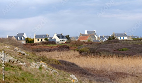 Sur Saint-Tugen près d'Audierne en Finistère Cornouaille Bretagne France