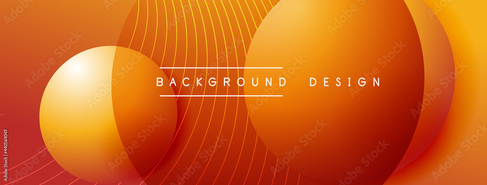 Gradient circles with shadows. Vector techno abstract background. Modern overlapping forms wallpaper background, design template Gradient circles with shadows. Vector techno abstract background. Modern overlapping forms wallpaper background, design template