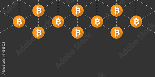 Bitcoin banner concept