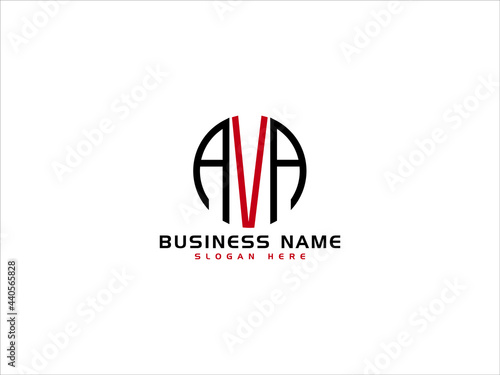 Letter AVA Logo Icon Vector Image Design For All Business photo