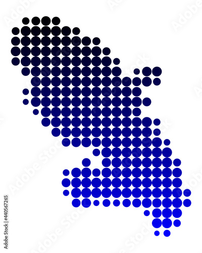 Karte von Martinique