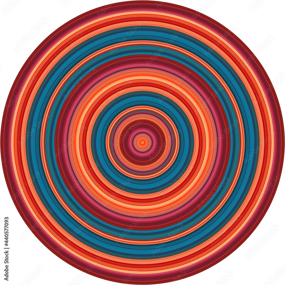 colorful concentric circle image background colorful concentric circle image background