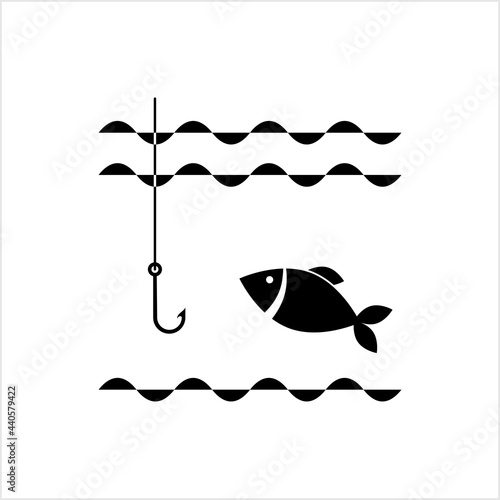 Fishing Icon, Fishing Activity