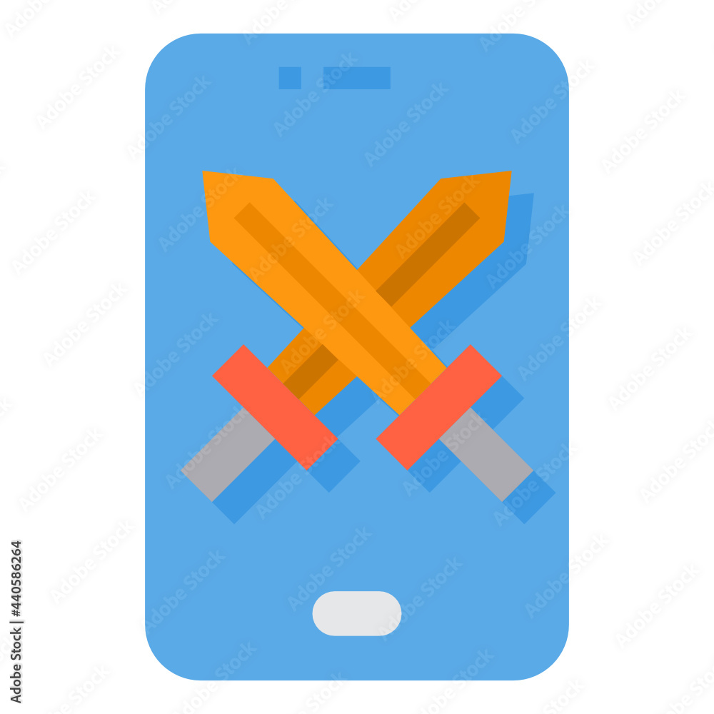 Obraz premium Esport flat icon