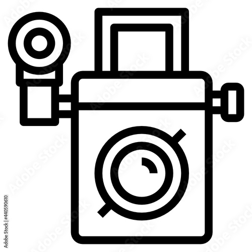 Photo Camera outline icon