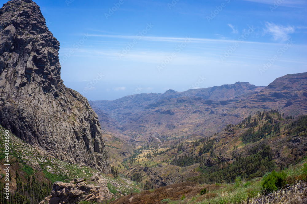 Valleys and canyons of Tenerife, Spain
