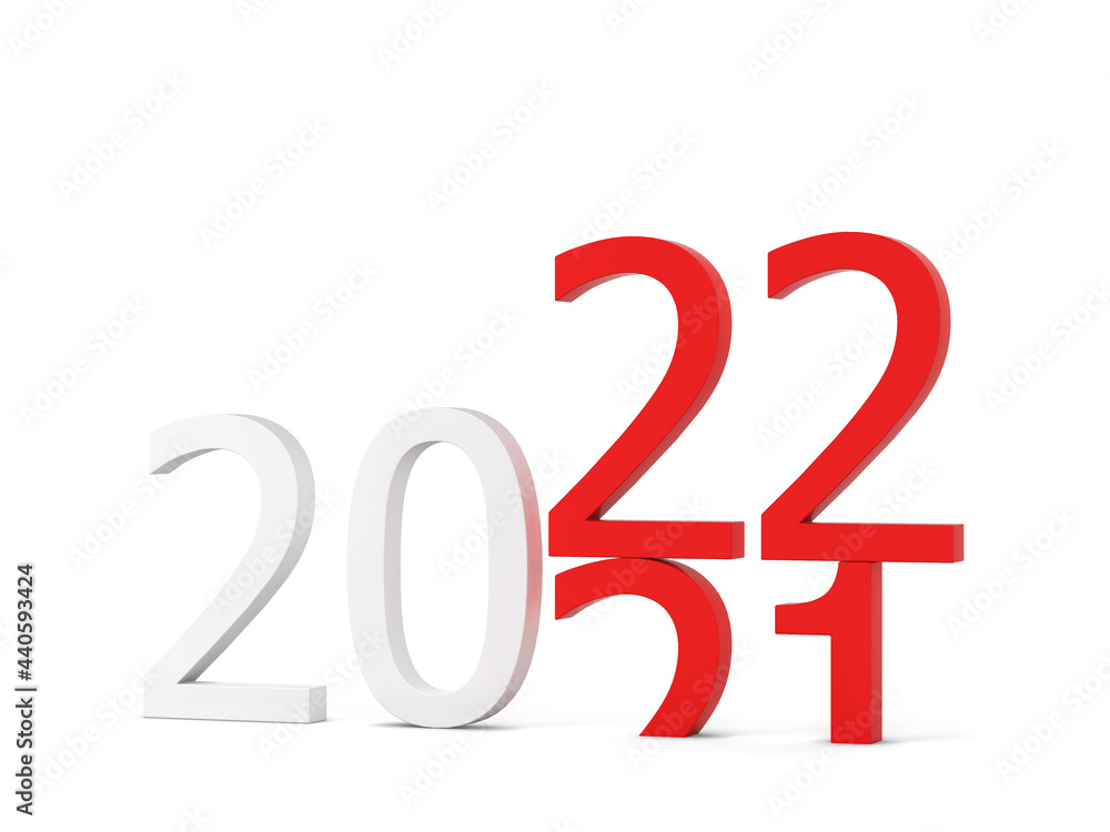 2022 year text sign 2022 year text sign