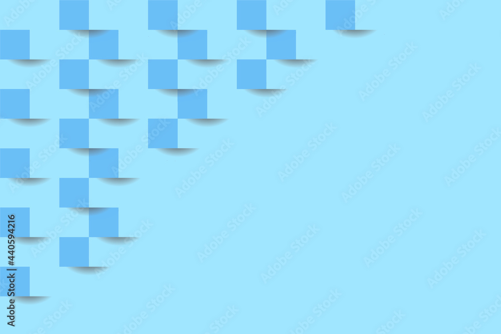 Obraz premium abstract blue background with squares