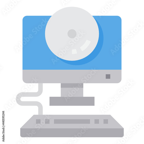 CD flat icon