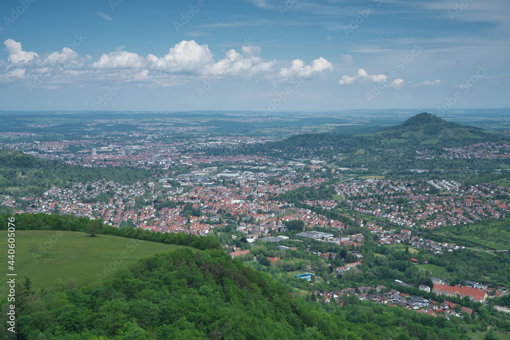 View of Reutlingen from Schönbergturm