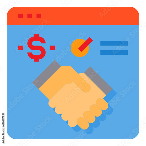 Browser flat icon