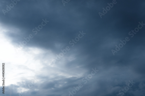 Storm Clouds, Light and Dark Cloudy Sky.