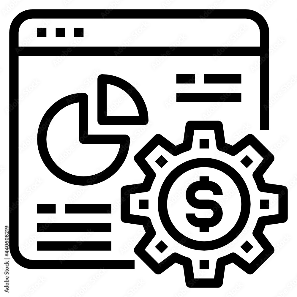 Browser outline icon Browser outline icon