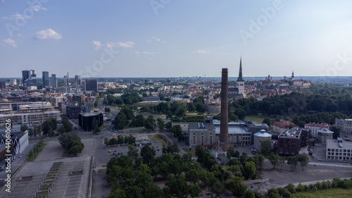 Aerial View of Tallinn, Estonia © photoexpert