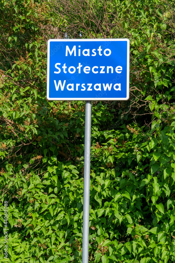 Znak Miasto Stołeczne Warszawa