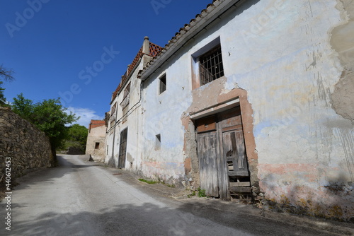 Eine Strasse in einem verlassenen Dorf an der Costa Blanca © Jürgen