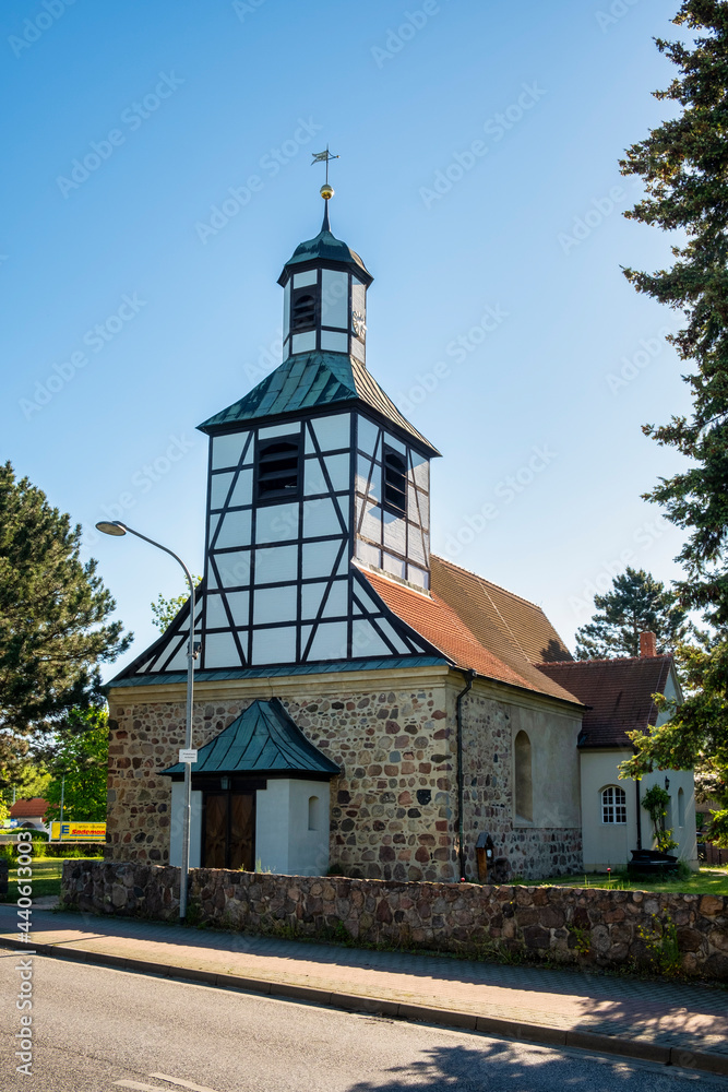 Dorfkirche Blankenfelde, Blankenfelde-Mahlow, Brandenburg, Deutschland